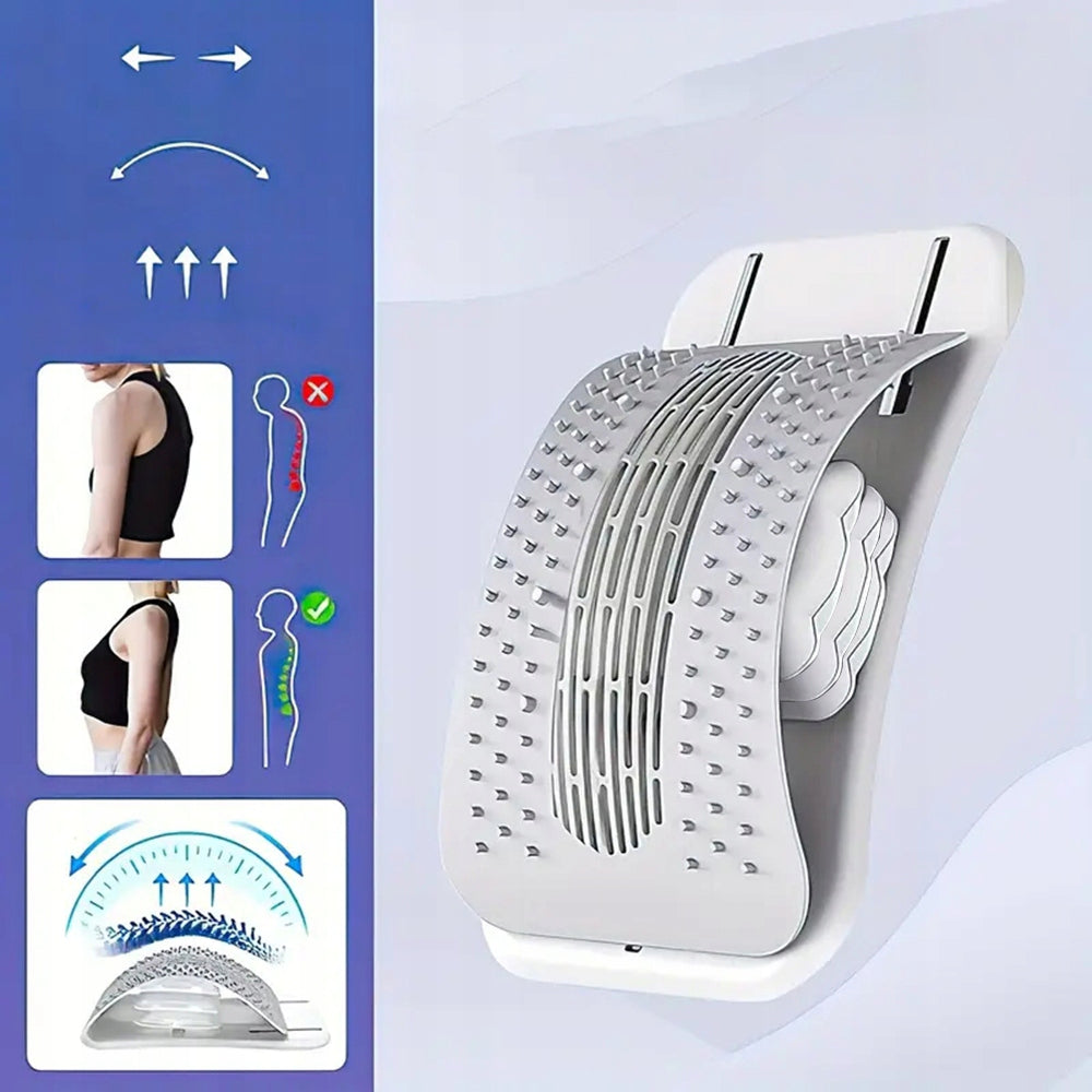 BACK STRETCHING DEVICE SPINE MASSAGER ACUPRESSURE 38cm Product weight with unit packaging 0.7 kg