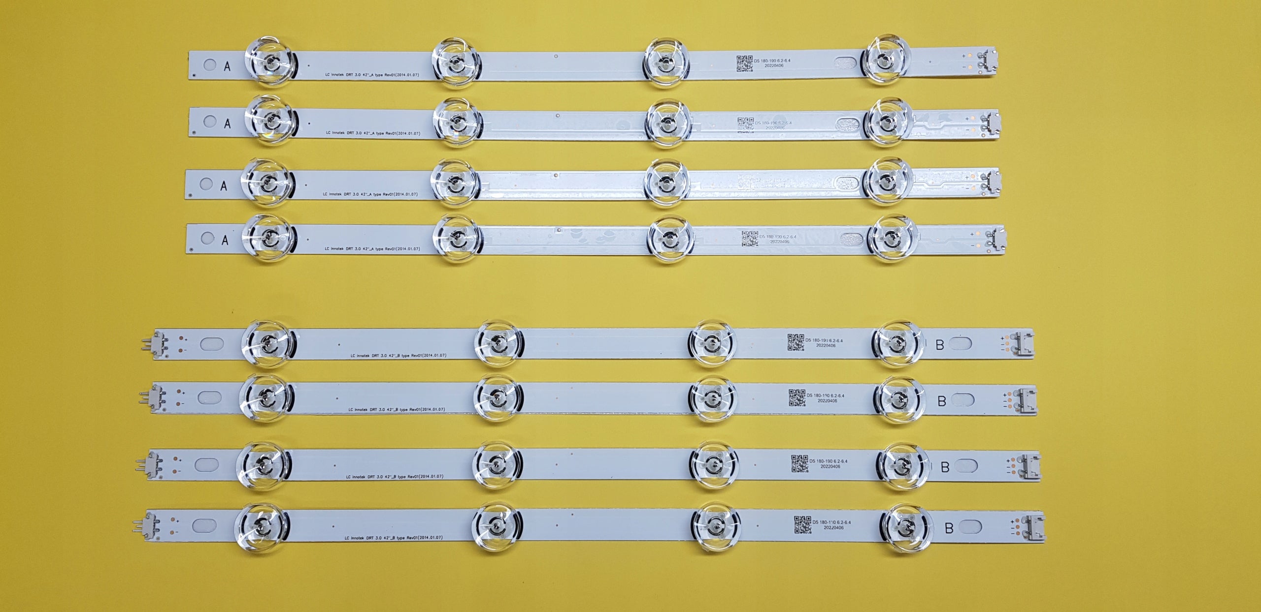 BACKLIGHT LED STRIP TV LG 42LB650V SET!! Manufacturer no brand