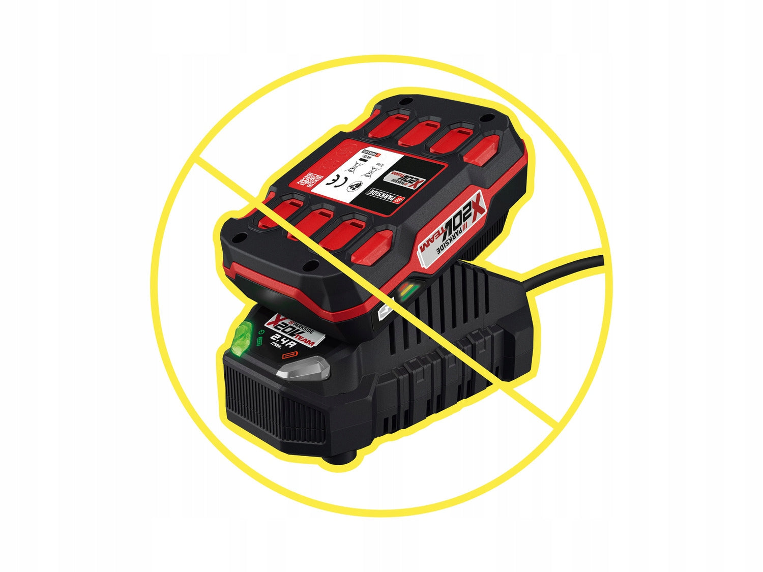 BACKPACK BATTERY SPRAYER PARKSIDE PPARDS 20V 16L 4 NOZZLES 2xLANCA Manufacturer code 495696