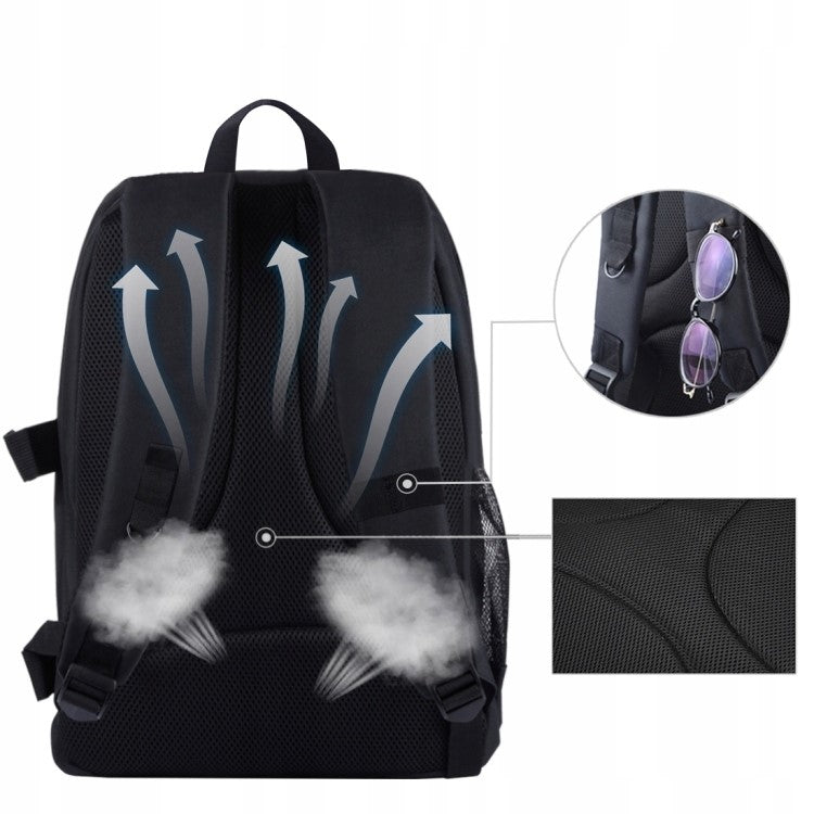 BACKPACK CAMERA BAG CANON NIKON SONY LAPTOP CAMERA GOPRO Model 1DJ6362
