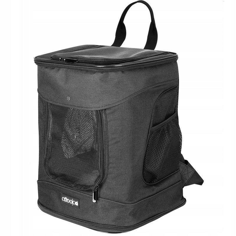 BACKPACK CARRY BAG FOR CAT DOG BLACK