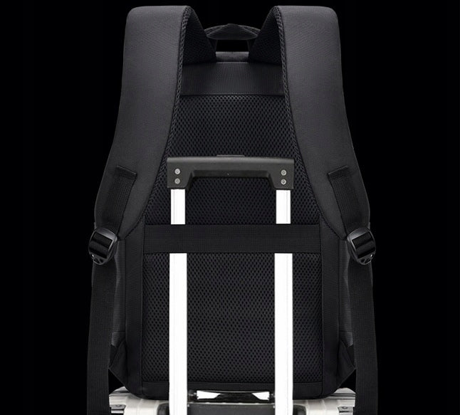 BACKPACK FOR AIRPLANE TOURIST CABIN LUGGAGE FOR LAPTOP GREY WATERPROOF Packaging status original