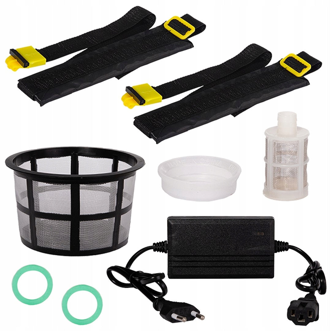 BACKPACK PRESSURE CORDLESS SPRAYER 12L 8Ah 7 NOZZLES LANCE 100CM Maximum pressure 4 bar