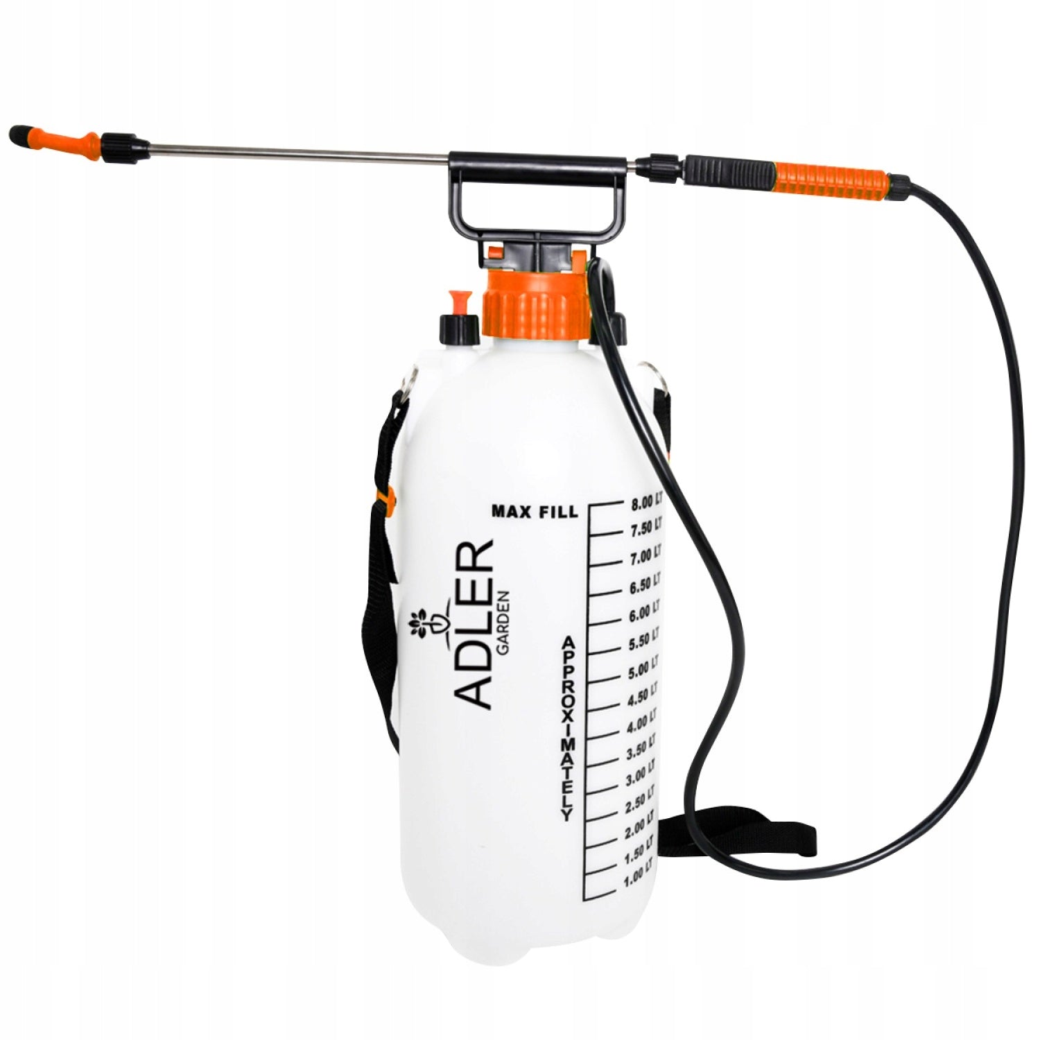 BACKPACK PRESSURE HAND SPRAYER 16L LONG LANCE 83cm HOSE 115cm Packaging status original
