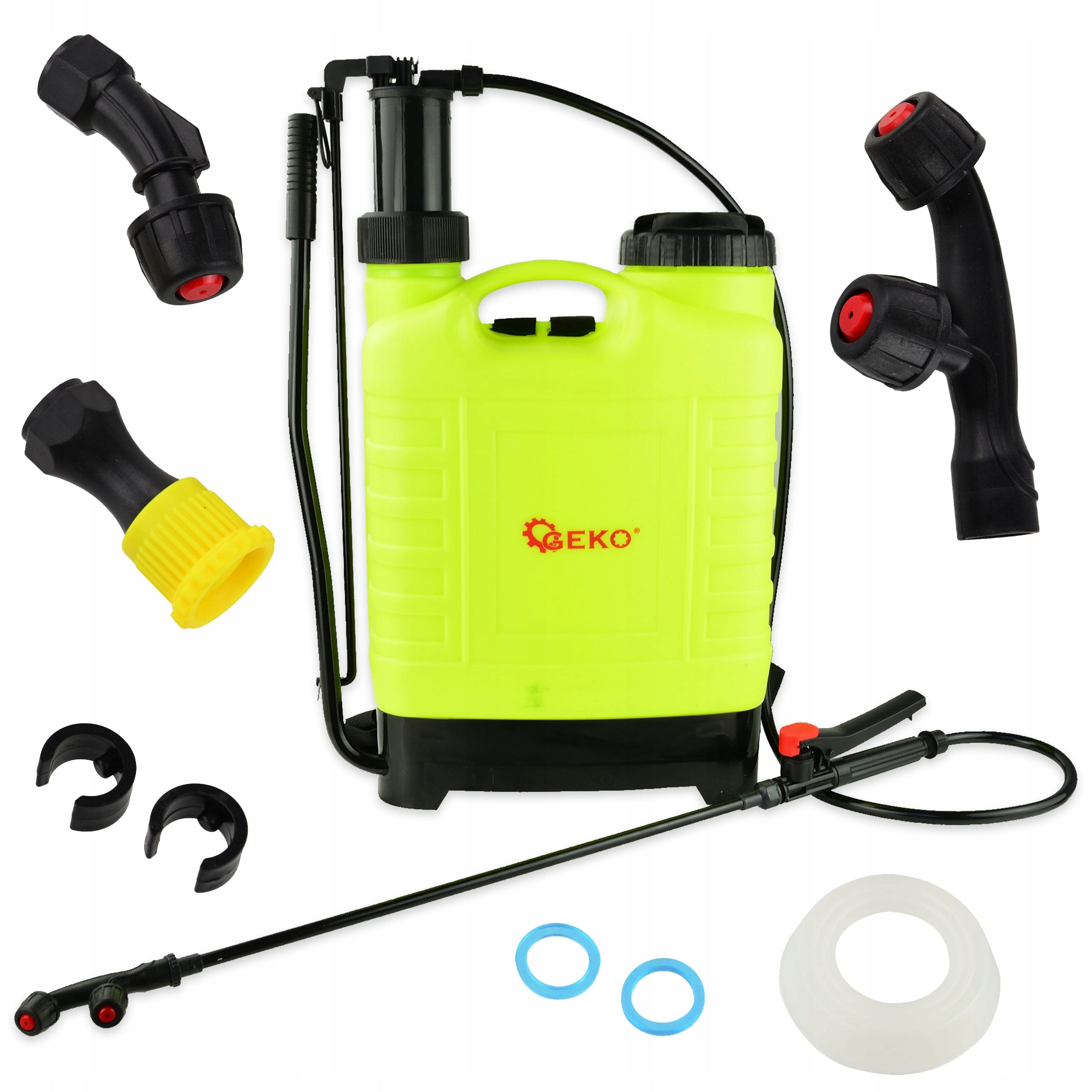 BACKPACK PRESSURE SPRAYER 18L PRESSURE PUMP PVC HOSE 3 TIPS Manufacturer code G73204