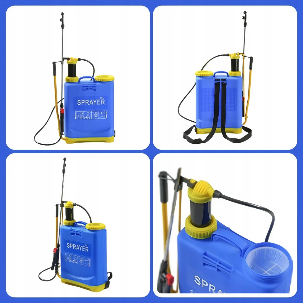 BACKPACK PRESSURE SPRAYER PRO 16L LONG LANCE 100cm DURABLE Manufacturer code OPRYSKIWACZ CIŚNIENIOWY PLECAKOWY PRO 16L