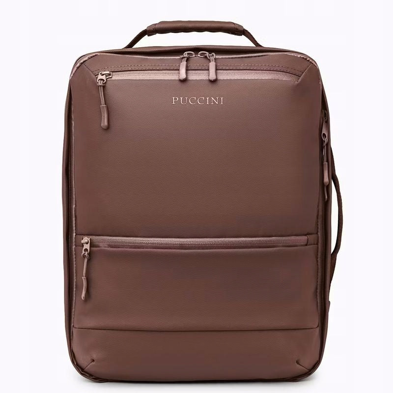BACKPACK PUCCINI HAND LUGGAGE LAPTOP JETZY 40x30x18 PM90361-2 BROWN Manufacturer code PM90361-2