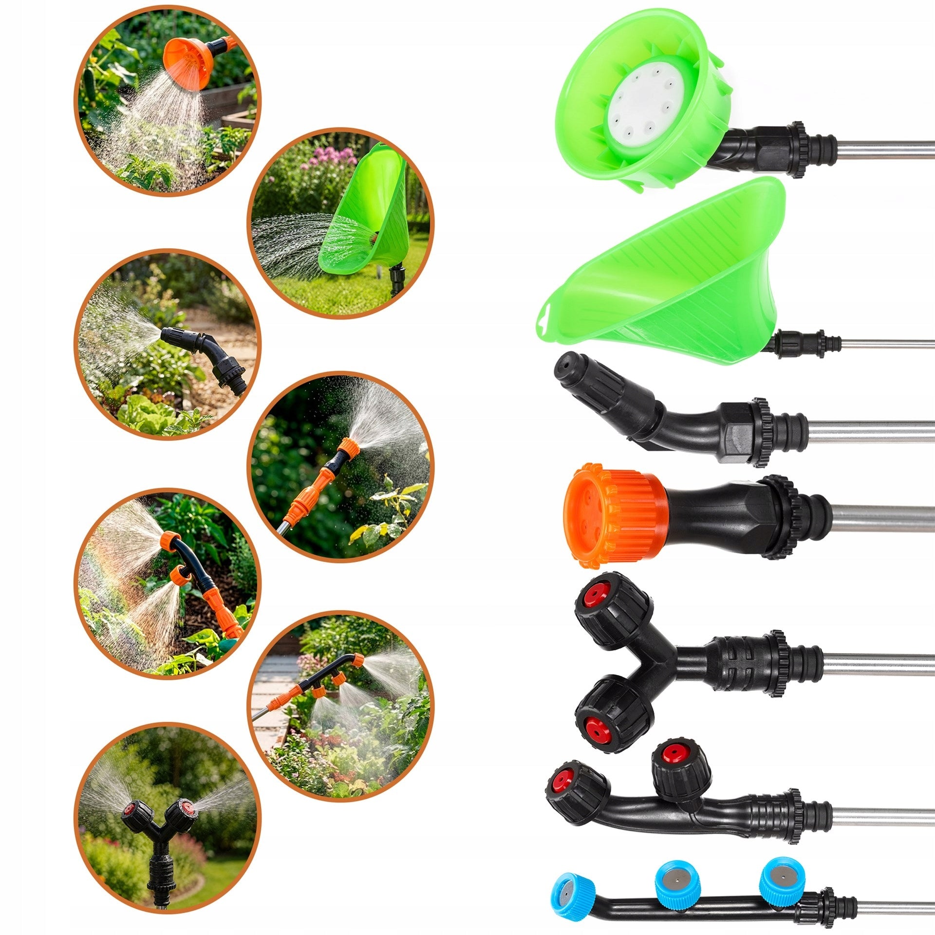 BACKPACK SPRAYER 12V ELECTRIC 12L PRESSURE GARDEN+6 NOZZLES STRONG Lance length 99 cm