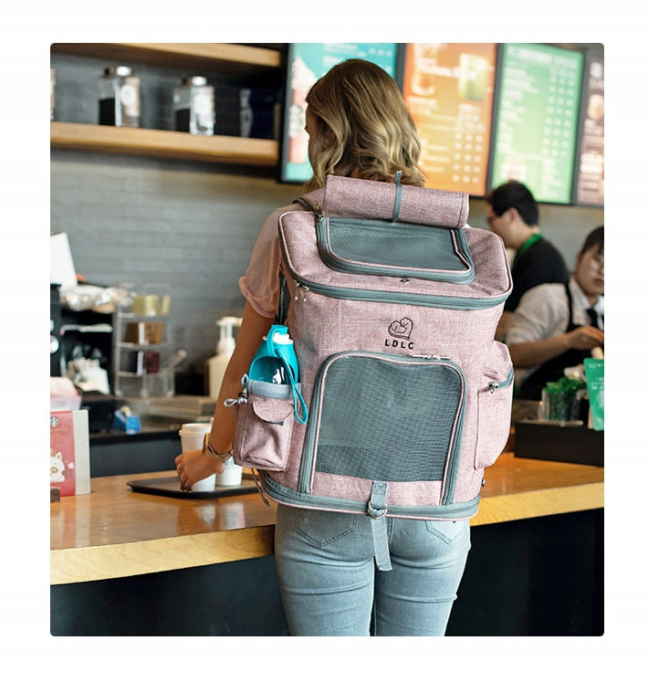 BACKPACK TRANSPORTER DOG CAT BAG Brand Drapaczek