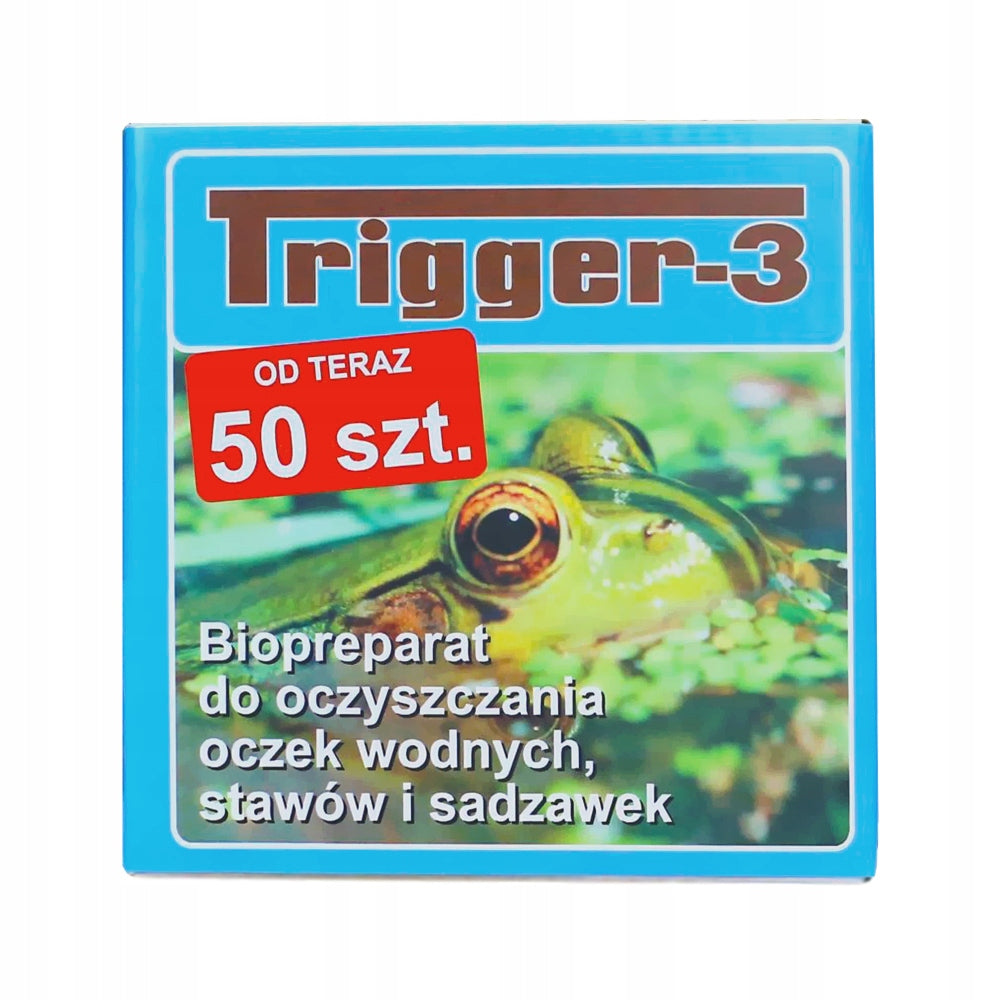 BACTERIA FOR EYE TRIGGER -3 50 sachets | POND Algae GREEN WATER