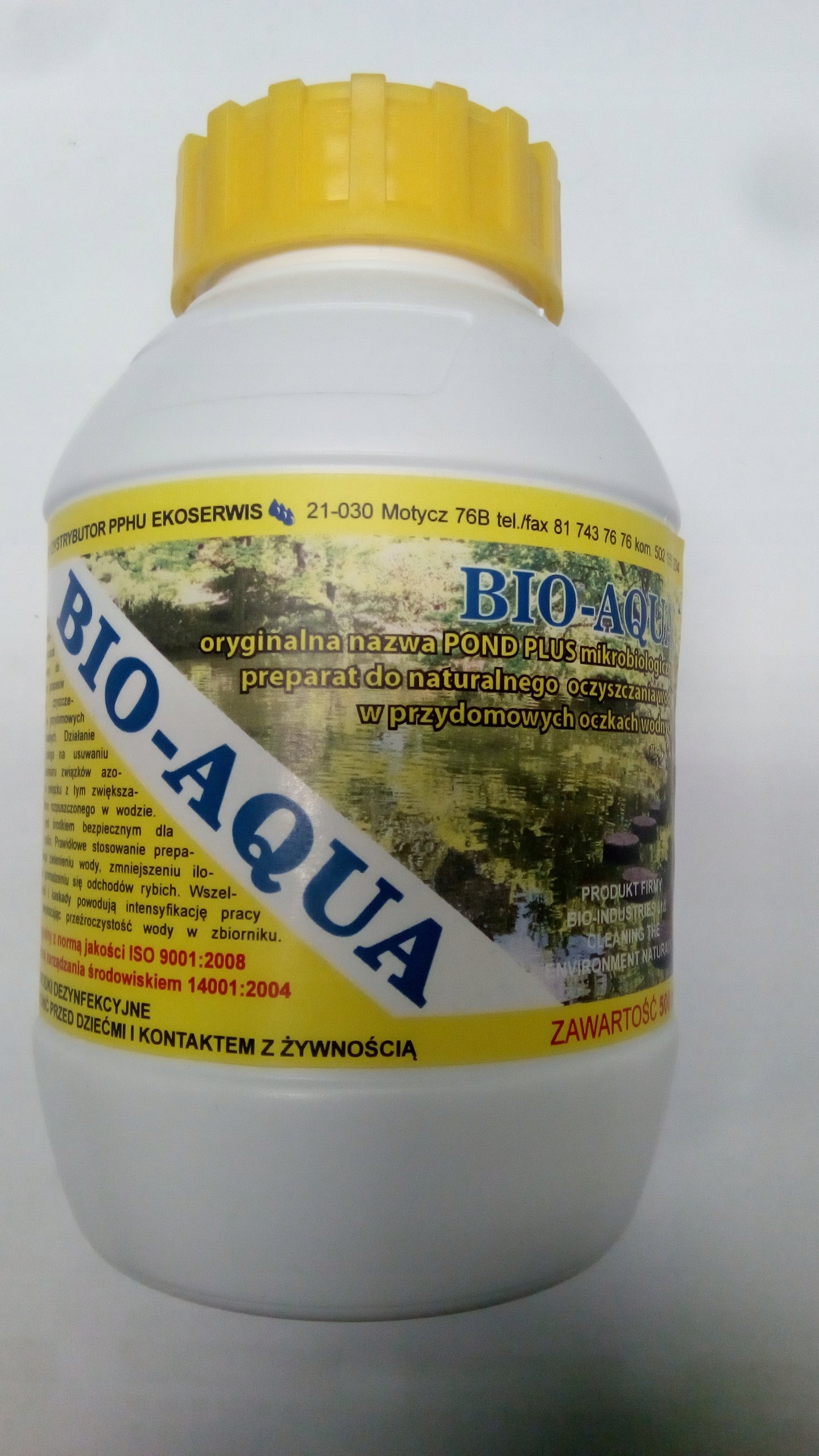 BACTERIA for pond Bio Aqua for GREEN WATER REMOVES ALGAE CLARIFIES WATER IN MESH Brand no brand