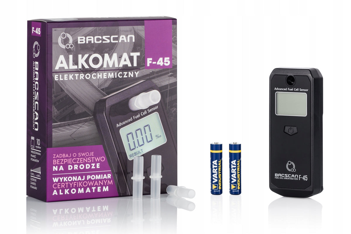 BACscan F-45 breathalyzer electrochemical sensor