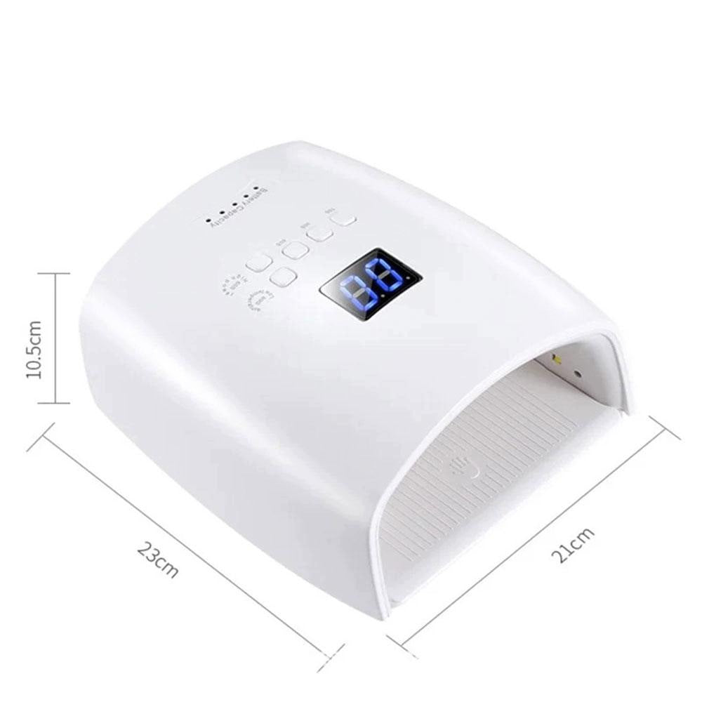 BAFI S10 Akumulátorová UV/LED lampa na nehty 86 W, 52 LED Packaging status original