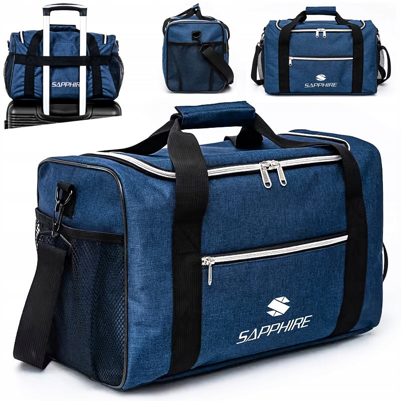 BAG HAND luggage FOR AIRCRAFT 40x20x25 RYANAIR roomy HANDLE pockets