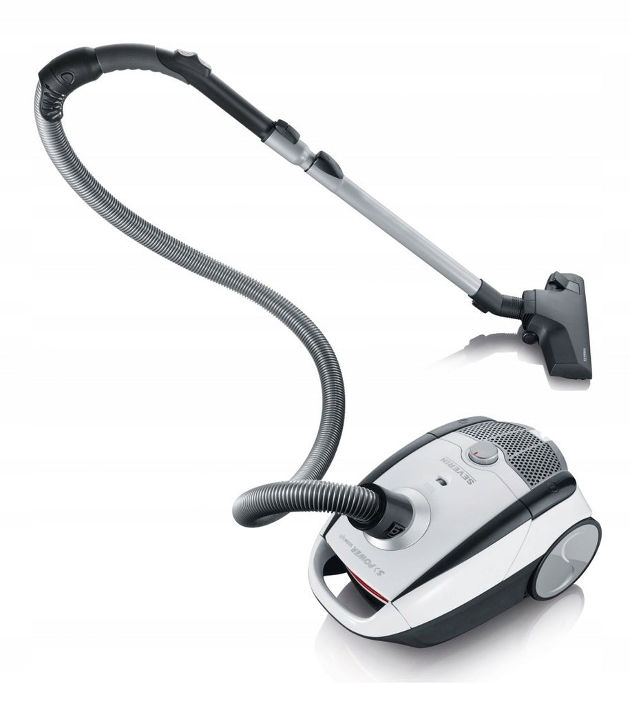BAGGED VACUUM CLEANER 750W POWER 8M HEPA13 WHITE GREY XL ECO SEVERIN BC7035 Power rating 750 W