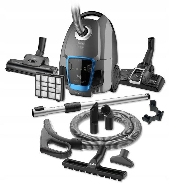 BAGGED VACUUM CLEANER AMICA SHARQ VM7012 quiet