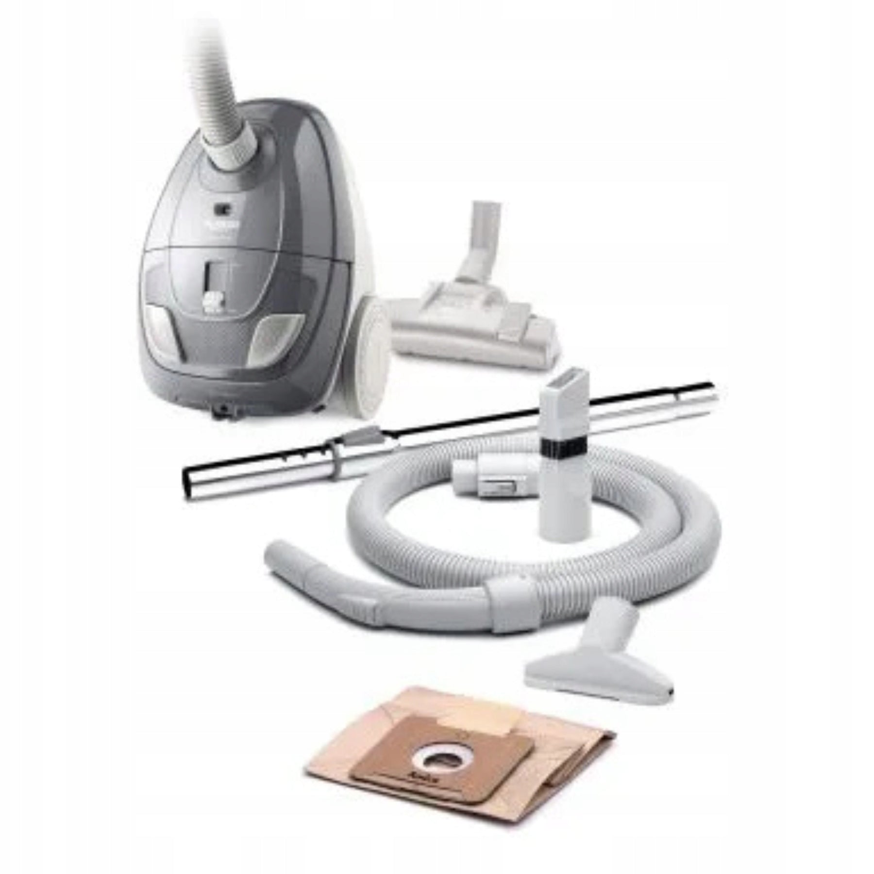 BAGGED VACUUM CLEANER AMICA VM1058 SURAZO 900W EPA 12 RANGE 8M ACCESSORIES GREY Power rating 850 W