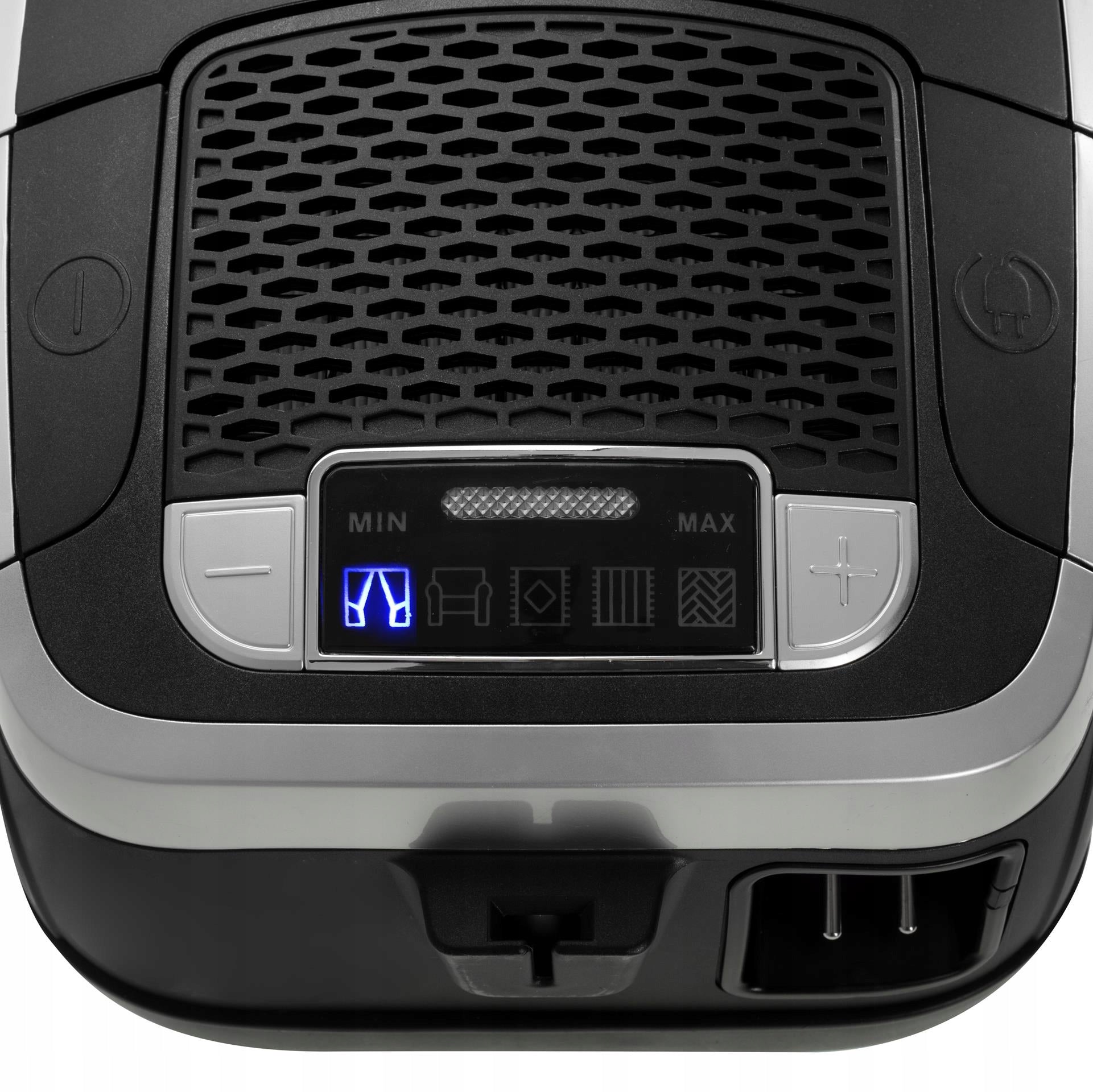 BAGGED VACUUM CLEANER QUIET 18 kPa 3200W EPA 5 PROGRAMS RUBBER WHEELS PARQUET Power rating 800 W