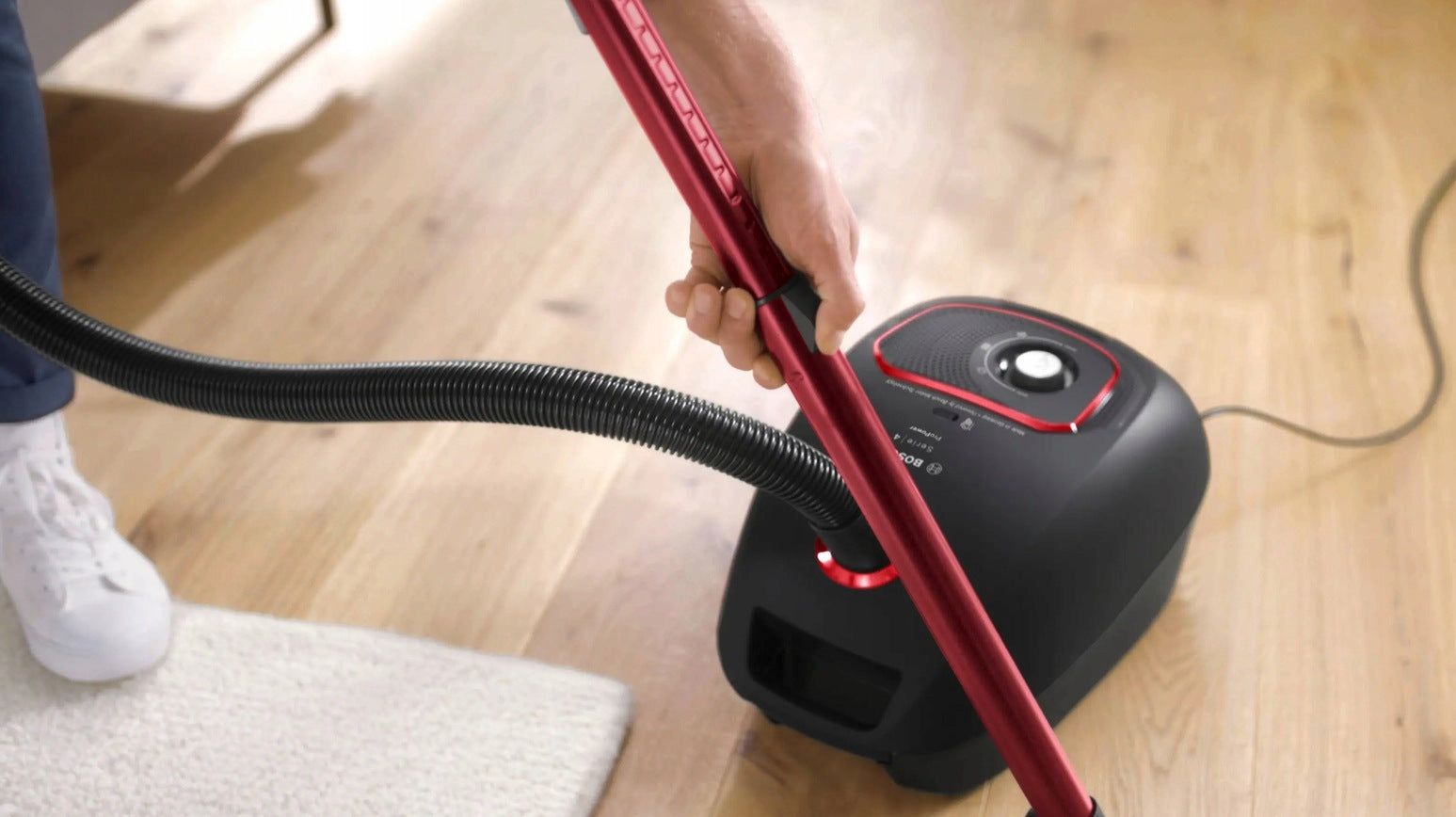 BAGGED VACUUM CLEANER TRADITIONAL BOSCH BGB41POW1 850W FILTER HEPA TURBO BRUSH Manufacturer code BGB41POW1