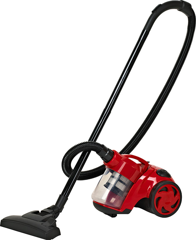 BAGLESS CYCLONE VACUUM CLEANER 1800W HEPA STRONG LIGHT RED Manufacturer code 631938