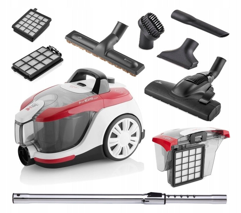 BAGLESS CYCLONE VACUUM CLEANER POWERFUL TRADITIONAL HEPA x2 ETA SALVET