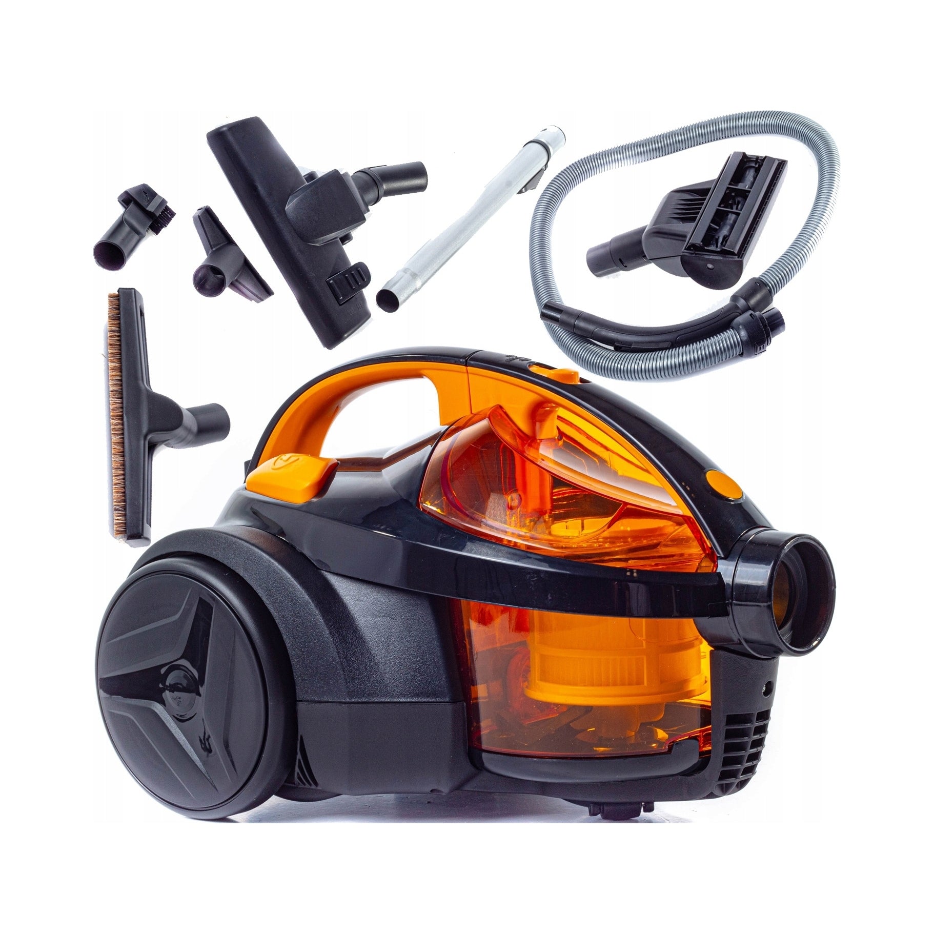 BAGLESS CYCLONE VACUUM CLEANER RIWALL RV-01 TURBO BRUSH HAIR 2L 800W