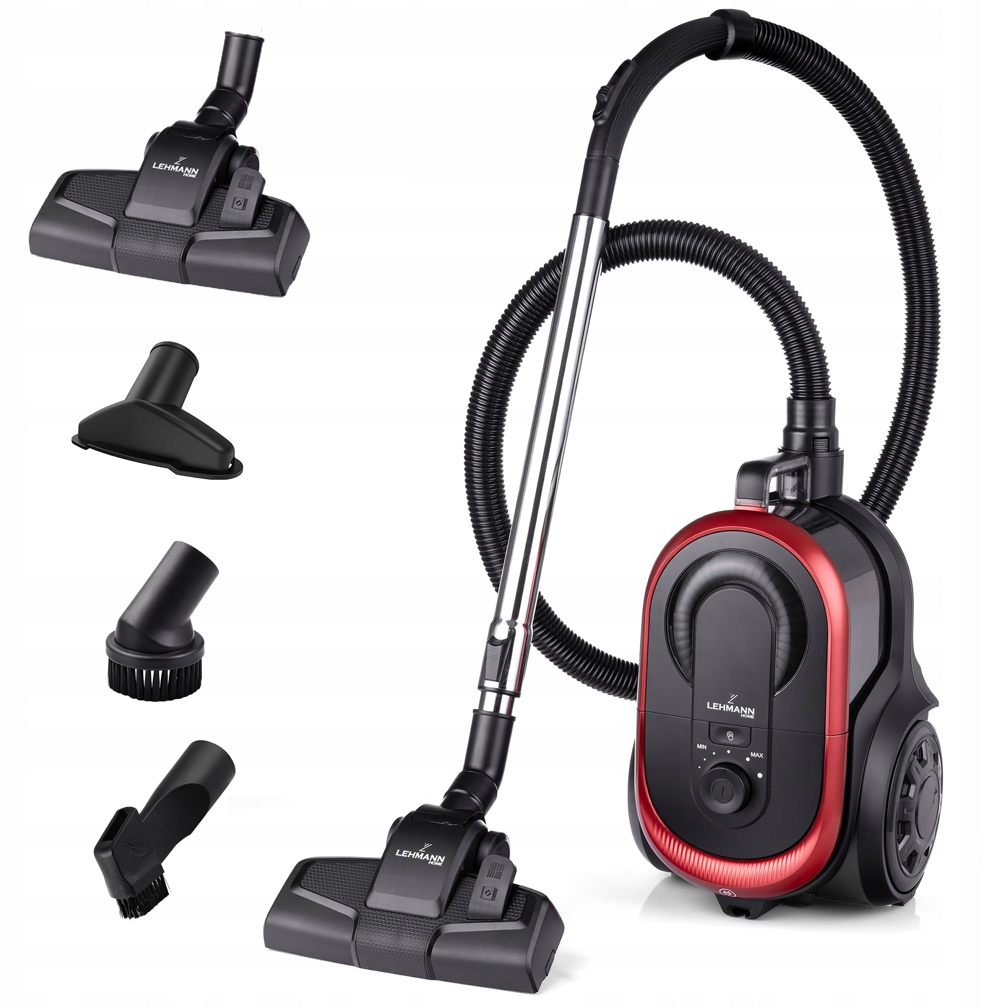 BAGLESS HOUSEHOLD CYCLONE VACUUM CLEANER 2,5L HEPA SMALL STRONG POWER REGULATION