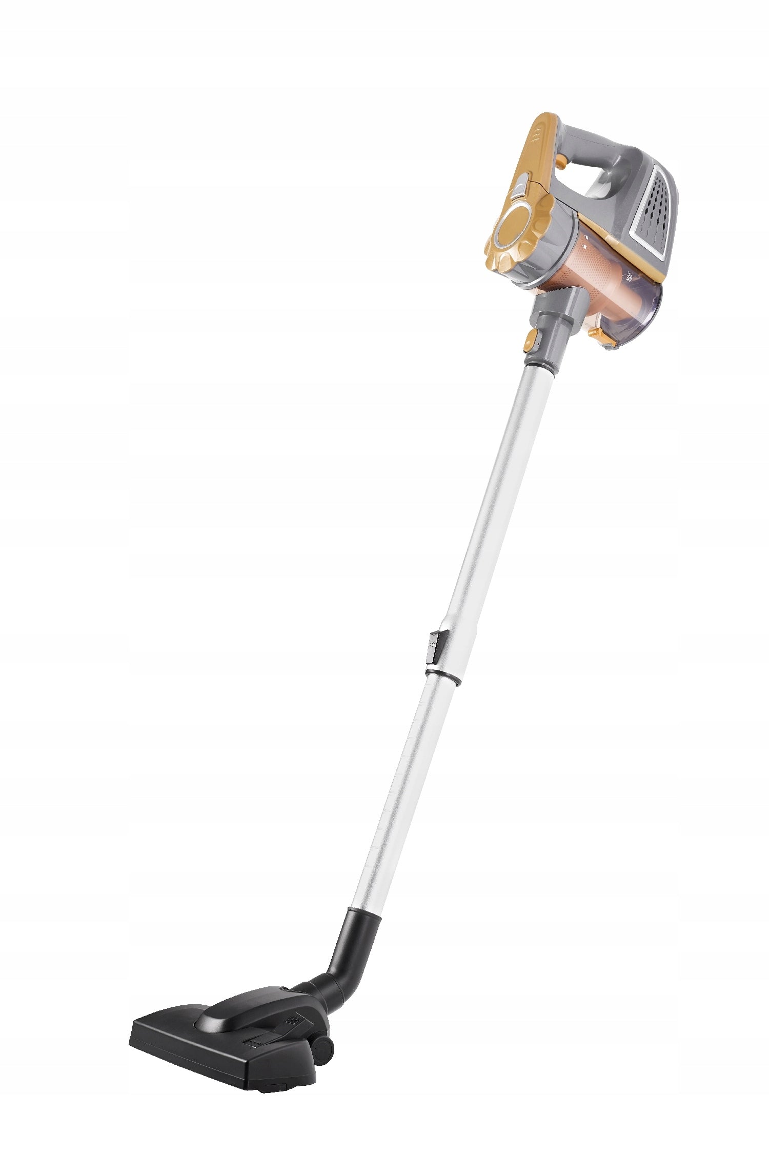 BAGLESS UPRIGHT HANDHELD VACUUM CLEANER - LIGHTWEIGHT AND EFFICIENT AND STRONG SILVER/GREY Brand ADLER