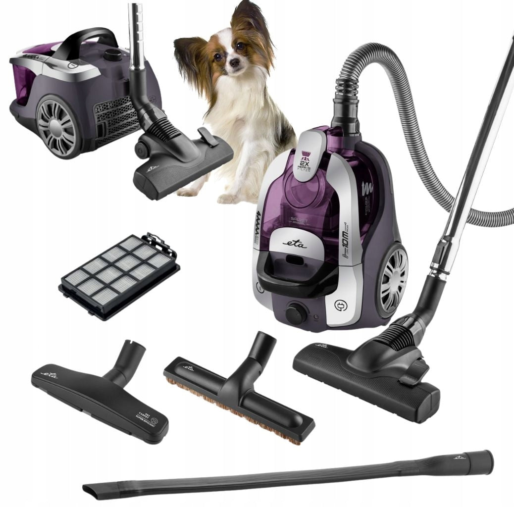 BAGLESS VACUUM CLEANER 8 TIPS 700W 2,2L ETA Salvet Animal 151390000