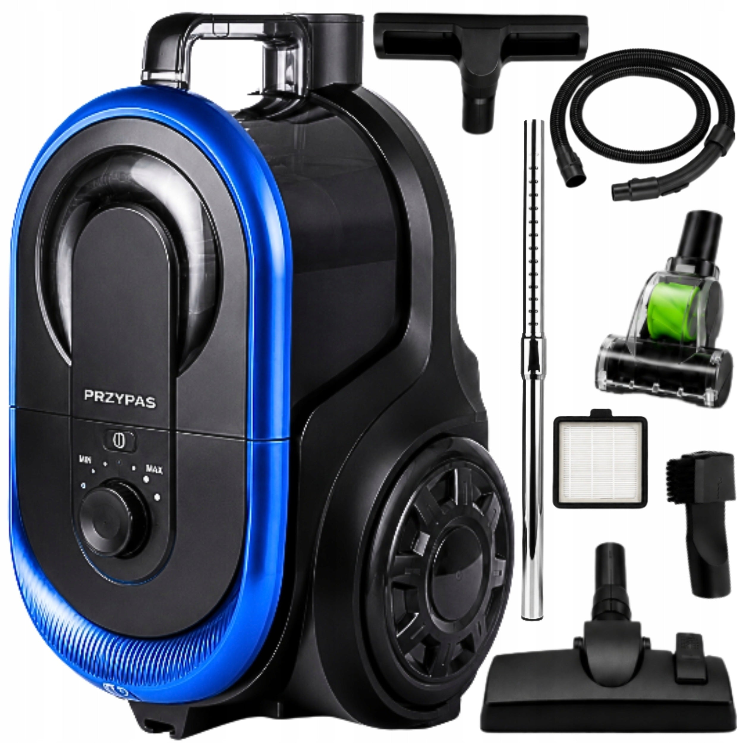 BAGLESS VACUUM CLEANER HEPA 899W 2,5L STRONG FOR HOME CARPET PANELS ADJUSTMENT