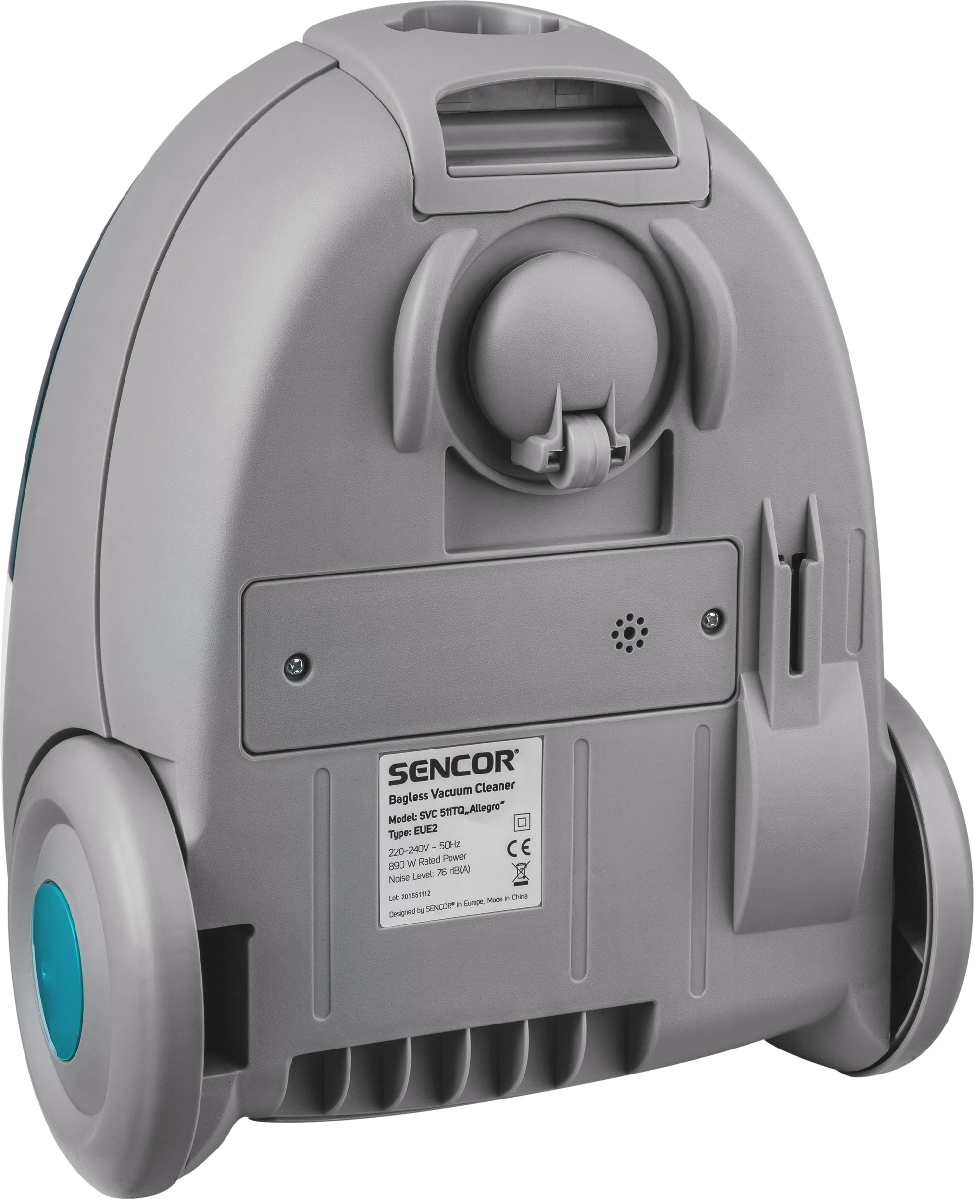 BAGLESS VACUUM CLEANER TRADITIONAL SENCOR SVC 511TQ 890W FILTER HEPA ACCESSORIES Brand Sencor