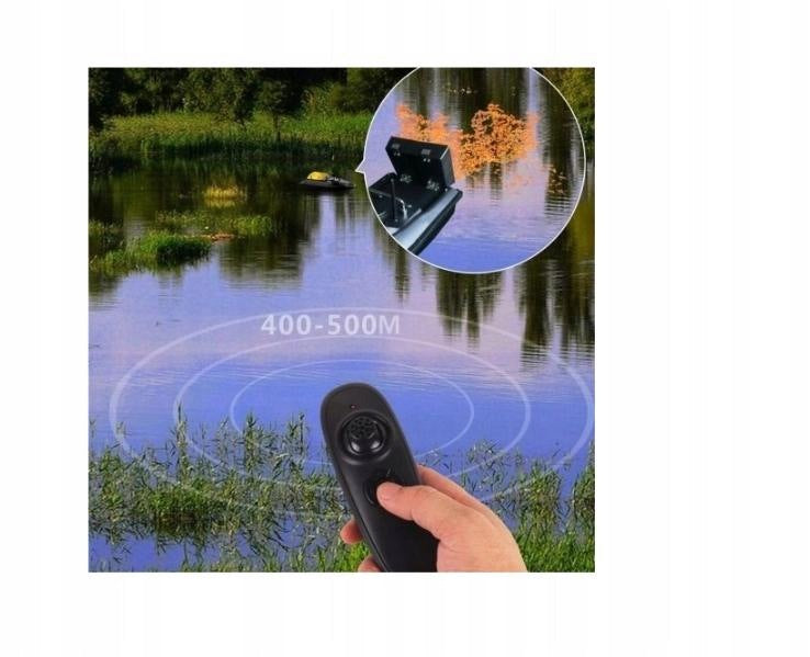 BAIT BOAT D16 400-500M RC BOAT 2KG 12000MA!!! Manufacturer code GKJKLDDFA