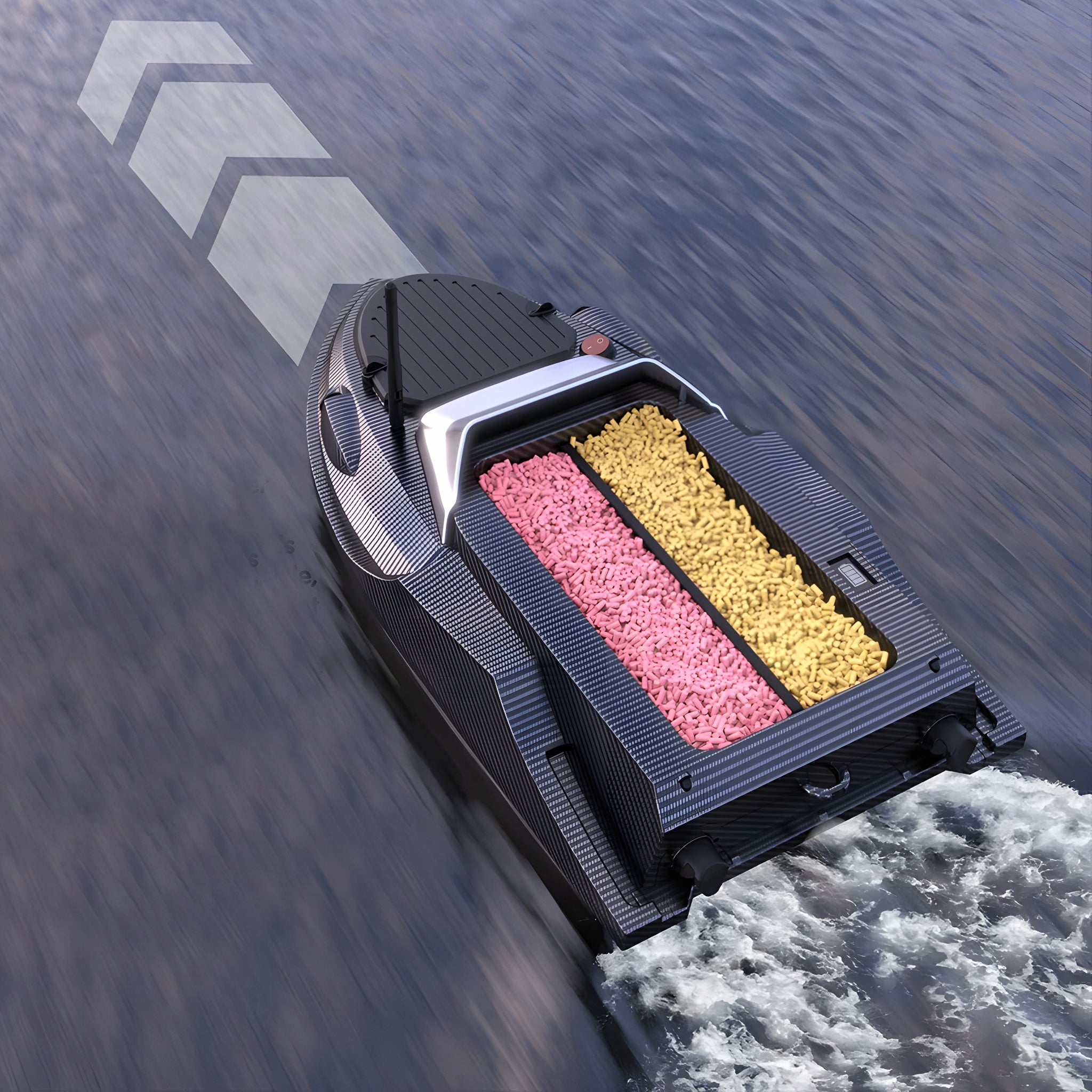 BAIT BOAT FLYTEC V080 GPS, BATTERY 20000mAh, Range 800m. BAG 15km/h EAN (GTIN) 5907085524153