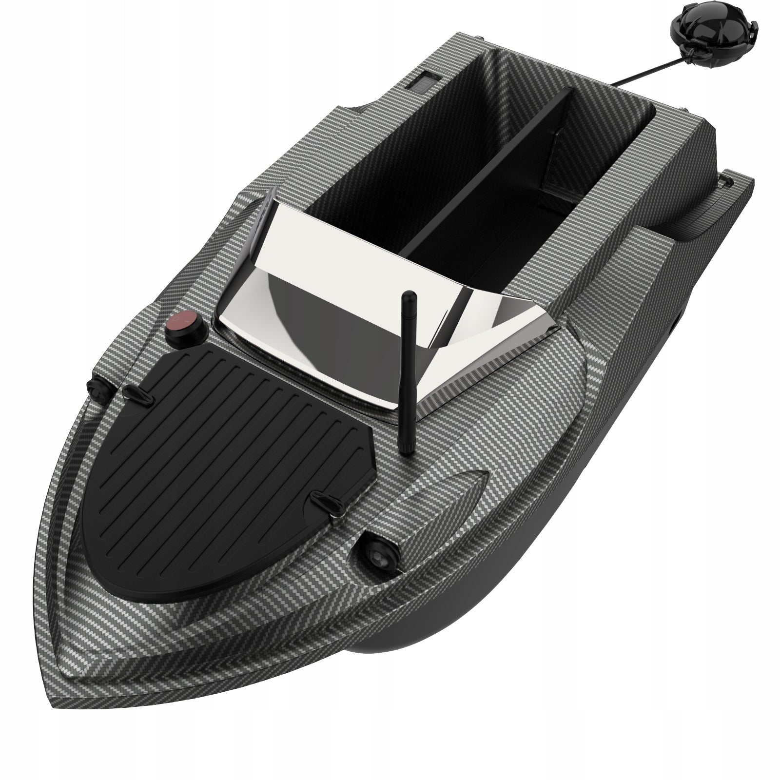 BAIT BOAT FLYTEC V080 GPS, BATTERY 20000mah - SOUNDER, BAG 15km/h Packaging status original