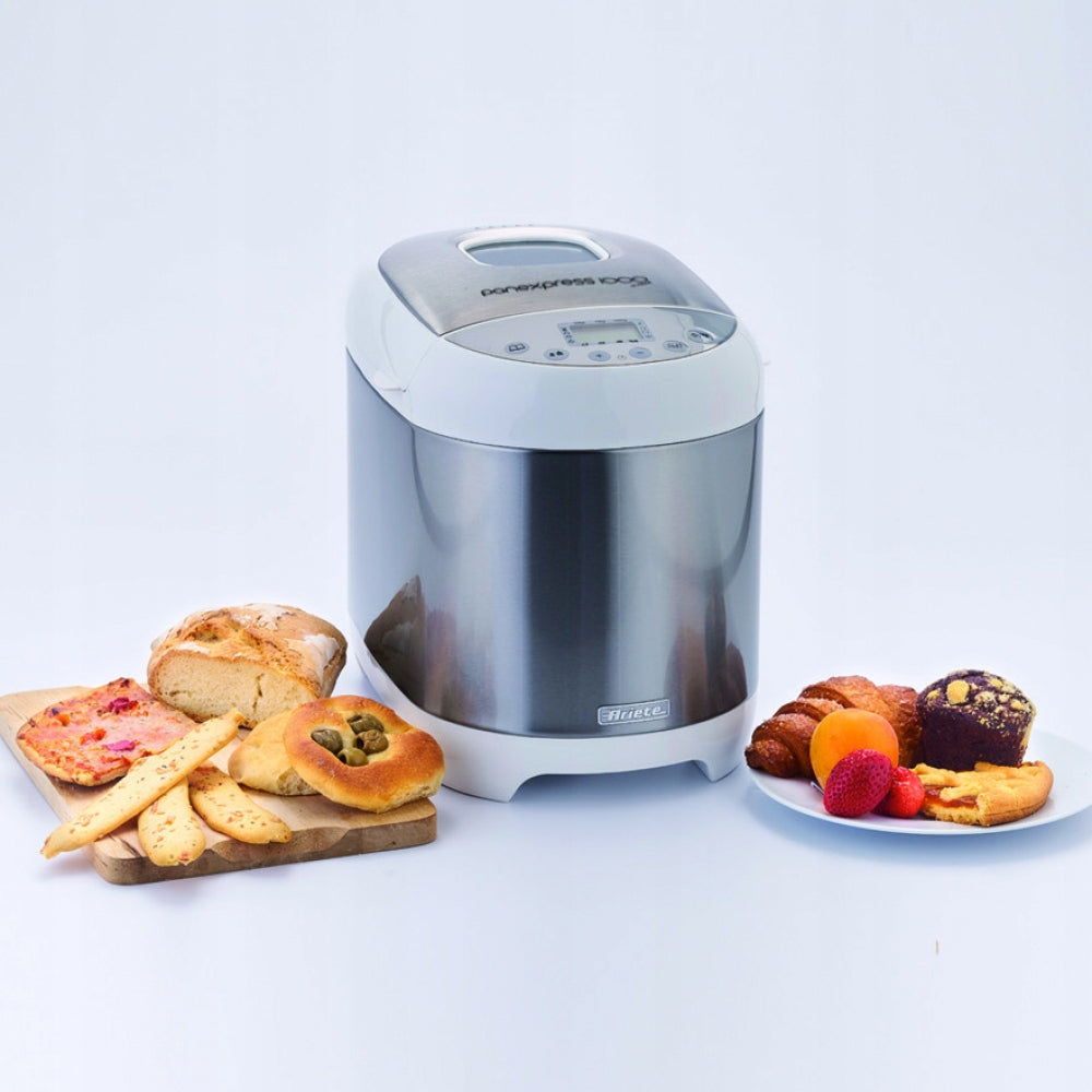BAKER BREAD BAKING MACHINE ARIETE steel K3 Dominant color silver/gray