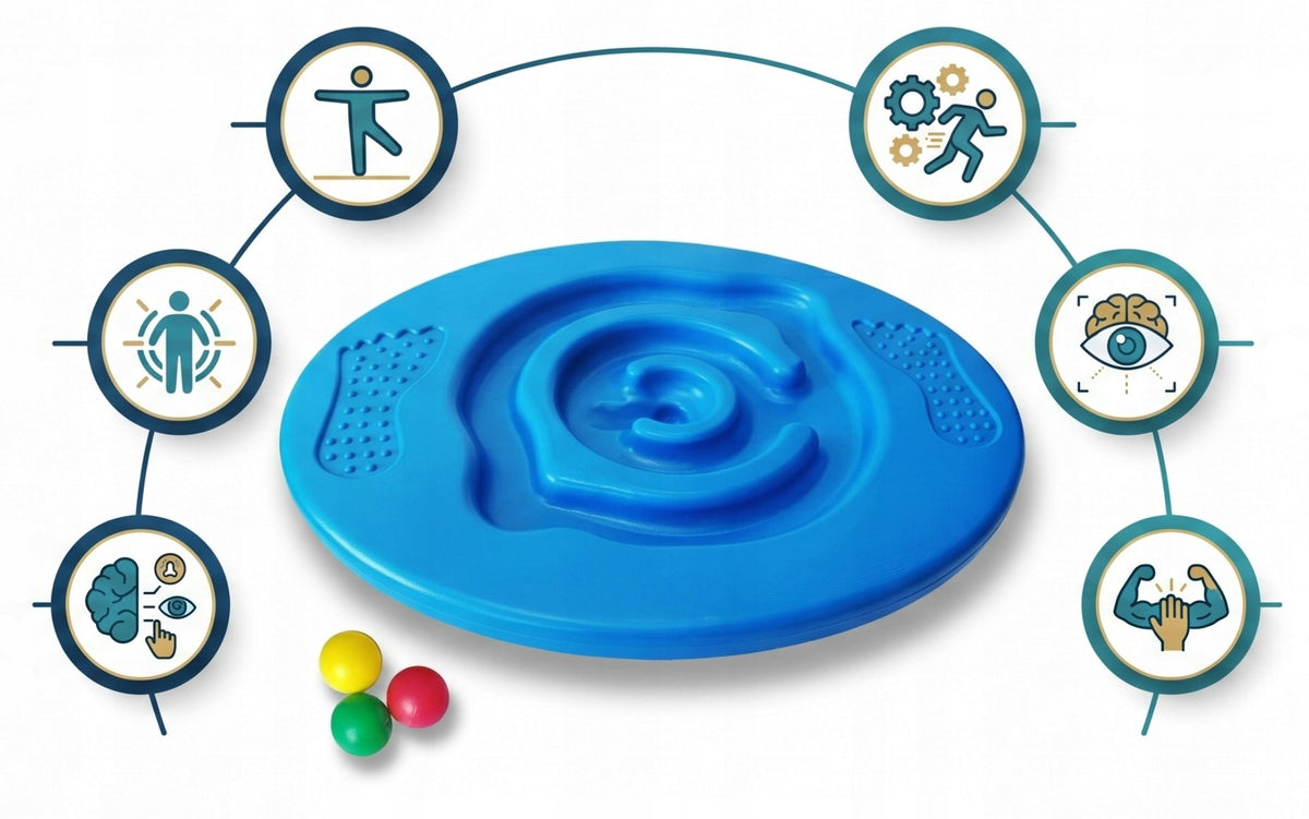 BALANCE BOARD WITH MAZE SPORTS SENSORY ROCKER FOR CHILDREN Manufacturer code DUZA SOLIDNA