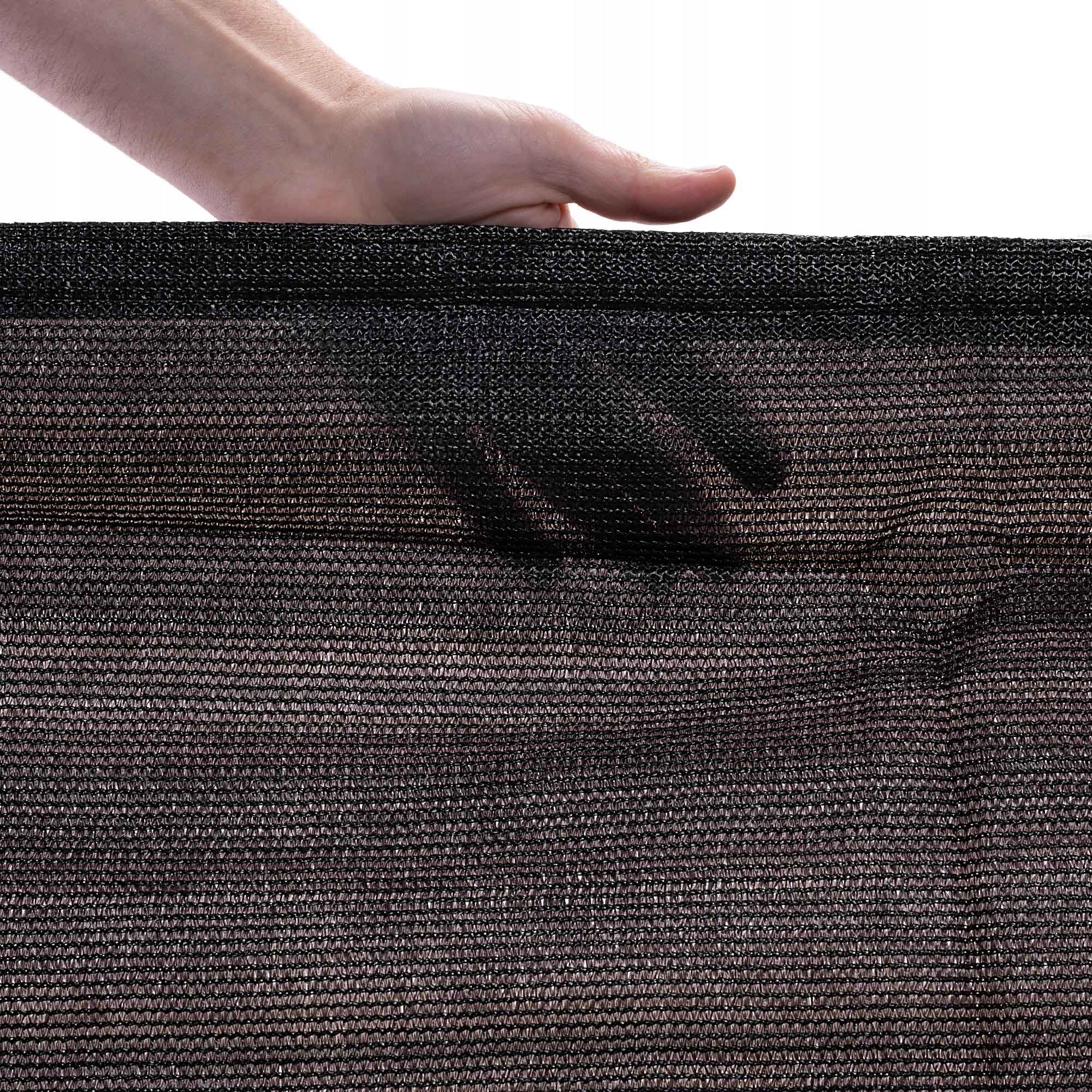 BALCONY COVER 0,9x5m SHADING MAT 180g BALCONY TERRACE FENCE BLACK UV Packaging status original