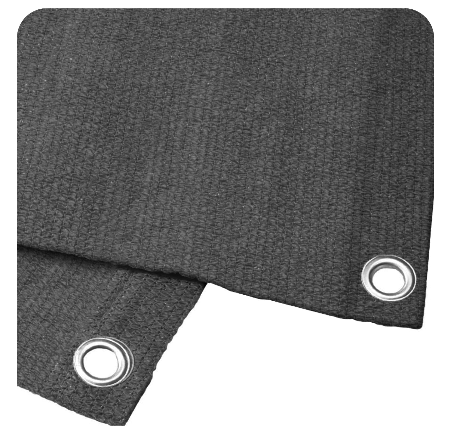 BALCONY COVER 95% GRAPHITE 1x7m UV+ SUN BALCONY MAT Product width 100 cm