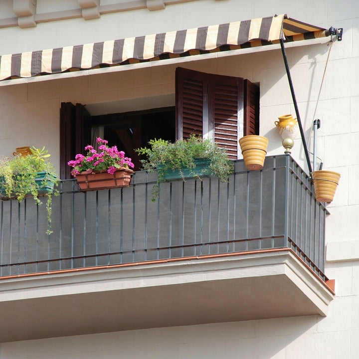 BALCONY COVER BALCONY NET TERRACE FENCE MASKING MAT SHADING 1x5m Packaging status original