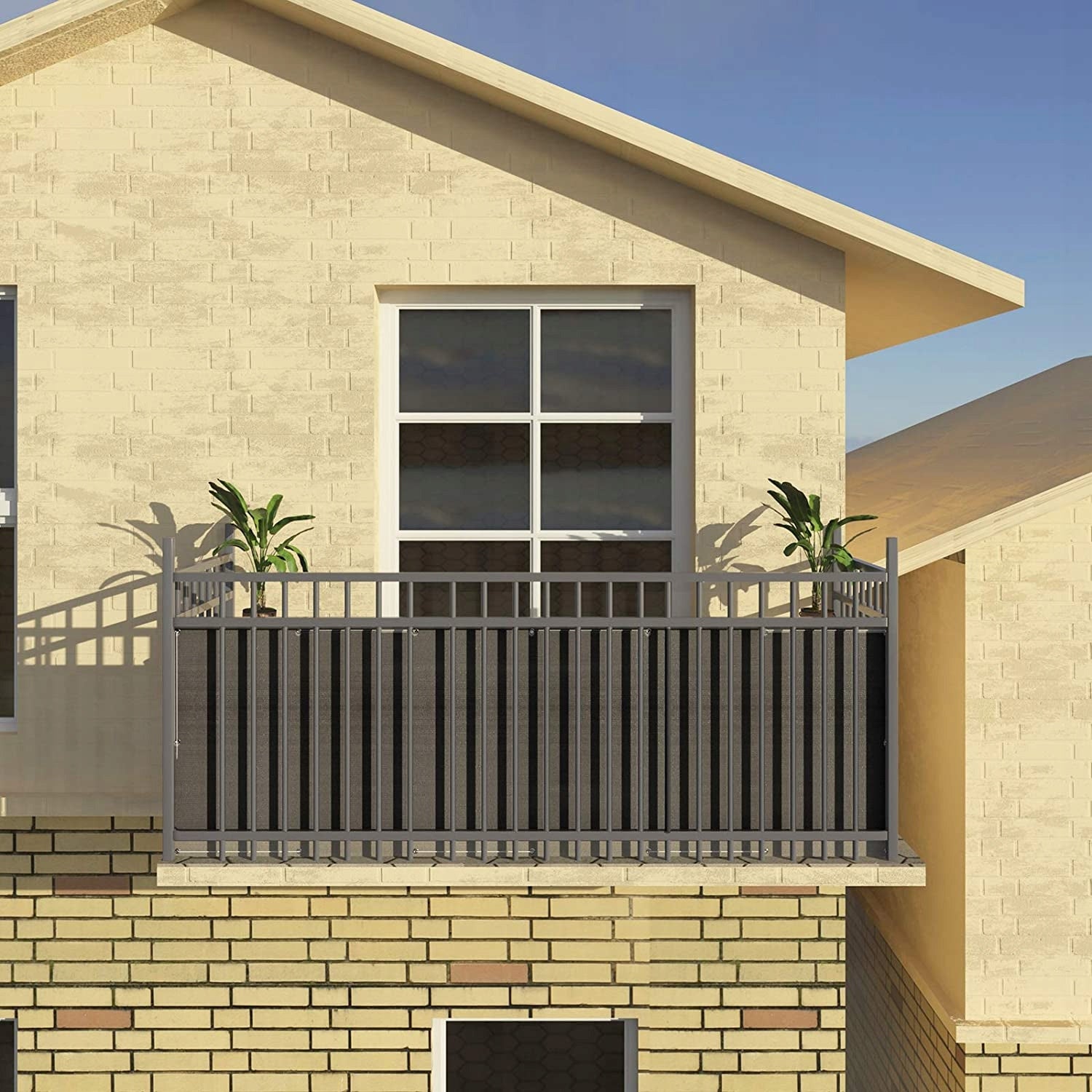 BALCONY COVER BALCONY NET TERRACE FENCE MASKING MAT SHADING 1x6m Length 600 cm