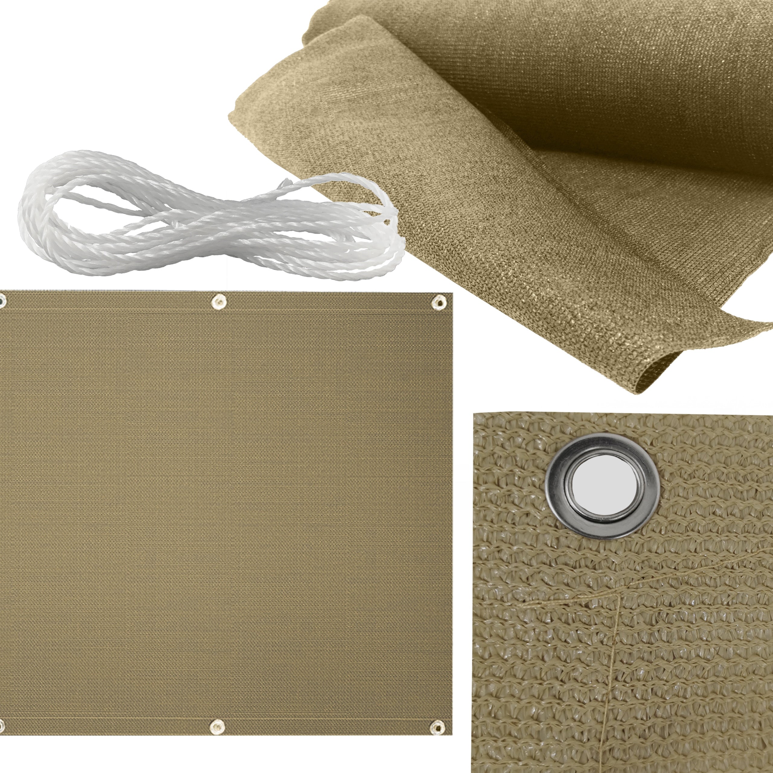 BALCONY COVER FOR BALCONY TERRACE FENCE MASKING MAT 0.8x5M BEIGE EAN (GTIN) 5901386212764