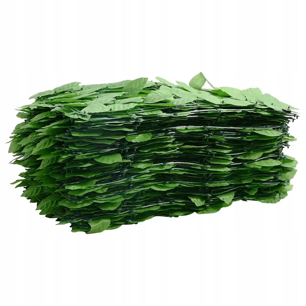 BALCONY SCREEN GREEN LEAVES COVER MAT 300X100CM FENCE TERRACE XXL Brand no brand
