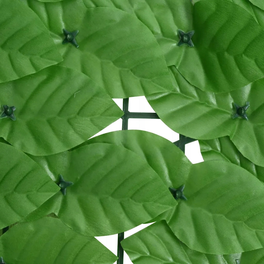BALCONY SCREEN GREEN LEAVES COVER MAT 300X100CM FENCE TERRACE XXL Length 11 cm