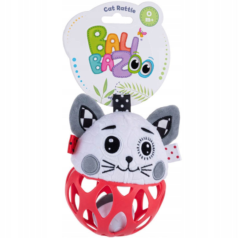 BALIBAZOO Ball sensory rattle cat 80848 Manufacturer code 80848 piłka grzechotka sensoryczna kot