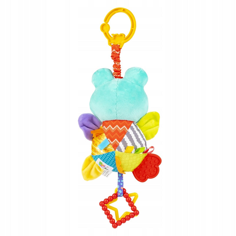 BALIBAZOO CRAZY FELEK ZABKA SENSORY TOY PENDANT ZABA 82321 Color multicolor