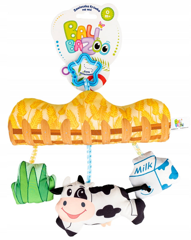 BALIBAZOO SENSORY PENDANT FOR STROLLER CARRIER FUDGE IN THE COUNTRYSIDE Brand Balibazoo