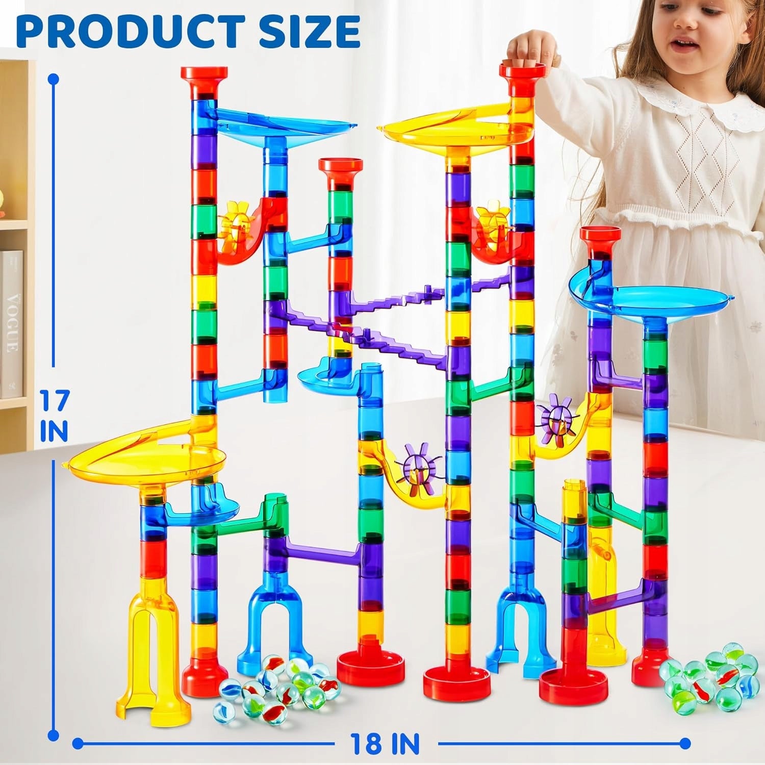 BALL TRACK 150PCS BALLOLABIRINTH EDUCATIONAL TOY BUILDING BLOCKS Brand no brand