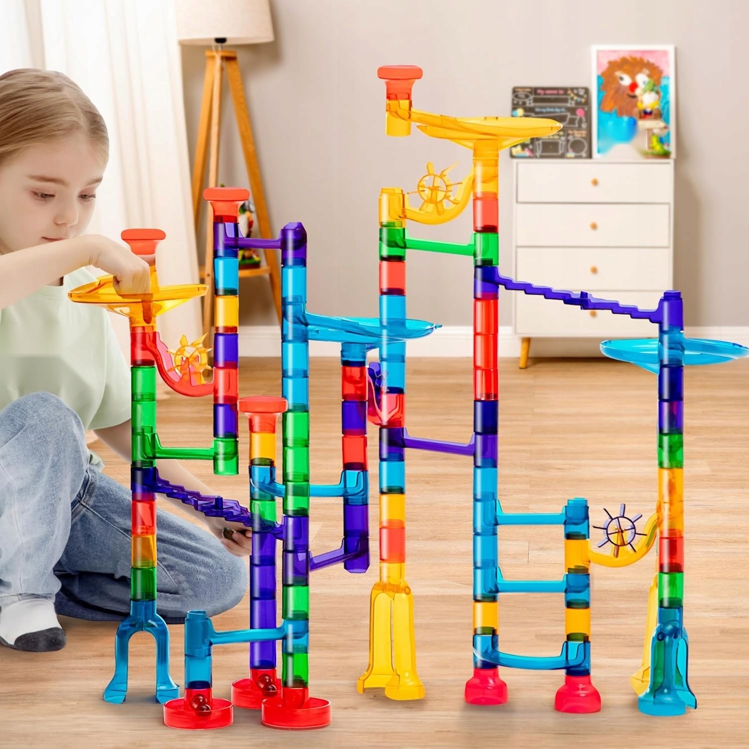 BALL TRACK 150PCS BALLOLABIRINTH EDUCATIONAL TOY BUILDING BLOCKS Manufacturer code 5908107055174