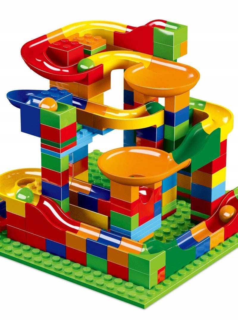 BALL TRACK BUILDING BLOCKS EDUCATIONAL BULLET MAZE FOR BALLS
