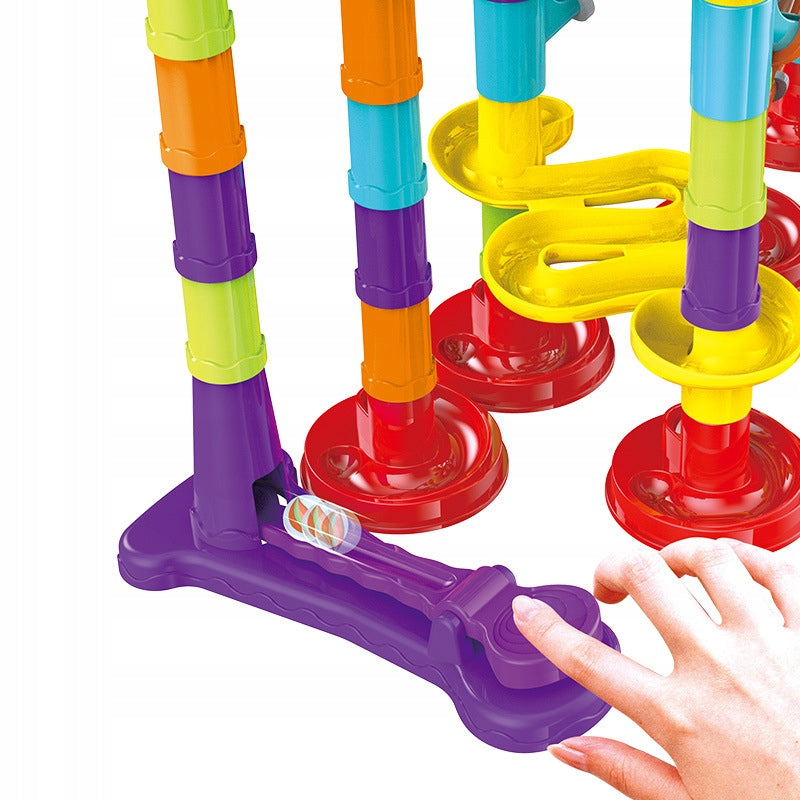 BALL TRACK WITH BULLET LAUNCHER SET OF 30 BALLS GIFT FOR CHILDREN Manufacturer code Prezent dla 3 4 5 6 7 8 9 10 latka